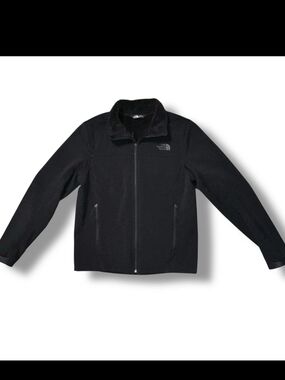The North Face Men's Black Full-Zip Soft Shell Jacket
